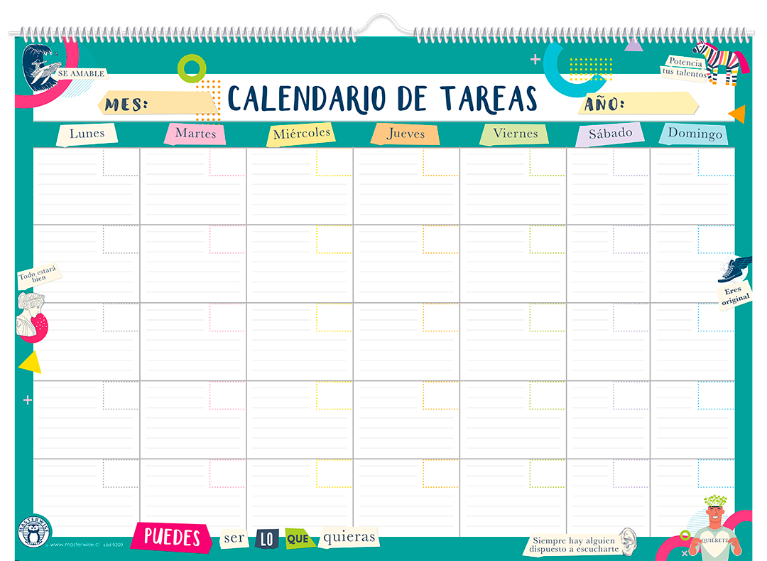 CALENDARIO PERSONAL SOY POSITIVO