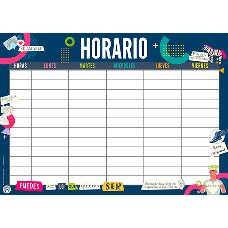 HORARIO SOY POSITIVO