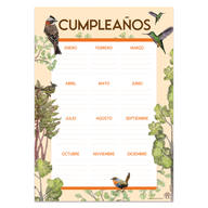 PANEL CUMPLEAÑOS AVES