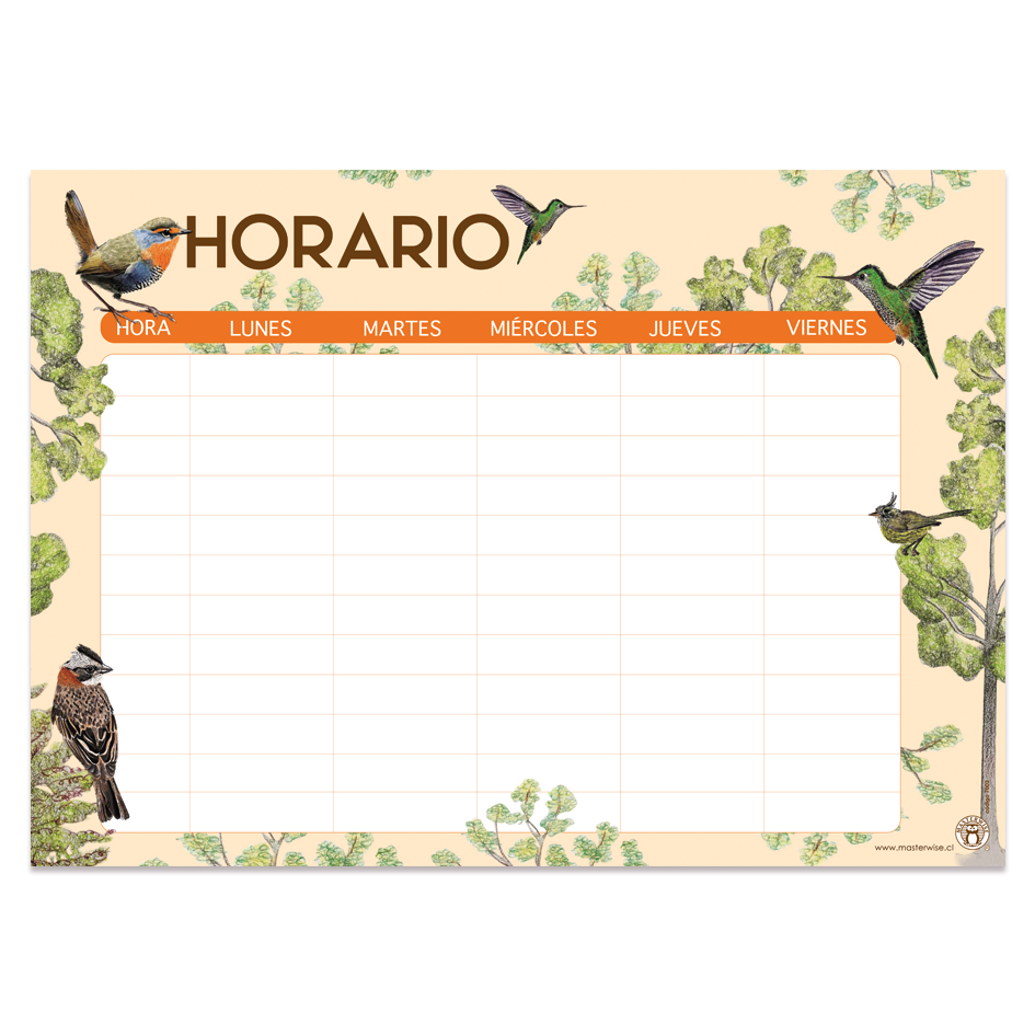 HORARIO AVES
