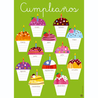 PANEL CUMPLEAÑOS CUPCAKE - Masterwise