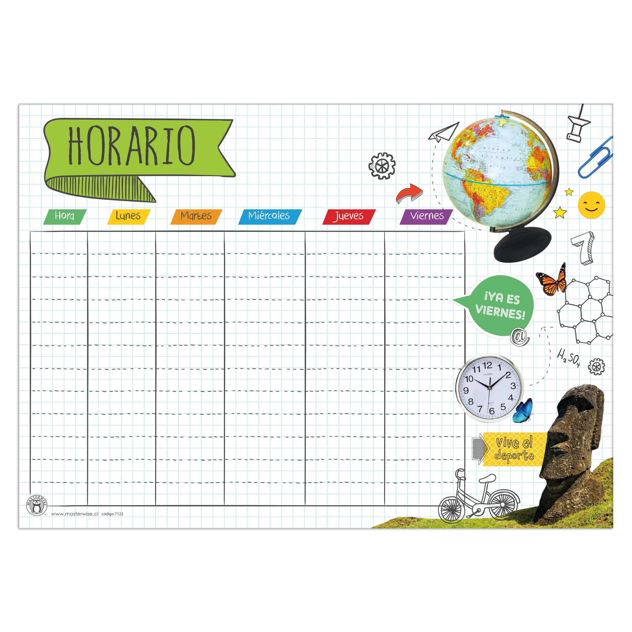HORARIO PERSONAL JUVENIL - Masterwise