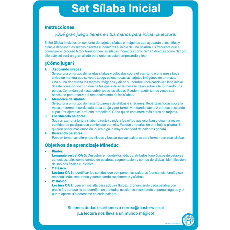 SET SÍLABA INICIAL
