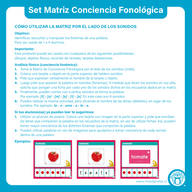 SET MATRIZ CONCIENCIA FONOLÓGICA
