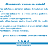 REFORZAMIENTO TABLAS DE MULTIPLICAR