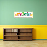 PANEL BIENVENIDOS ACUARELA
