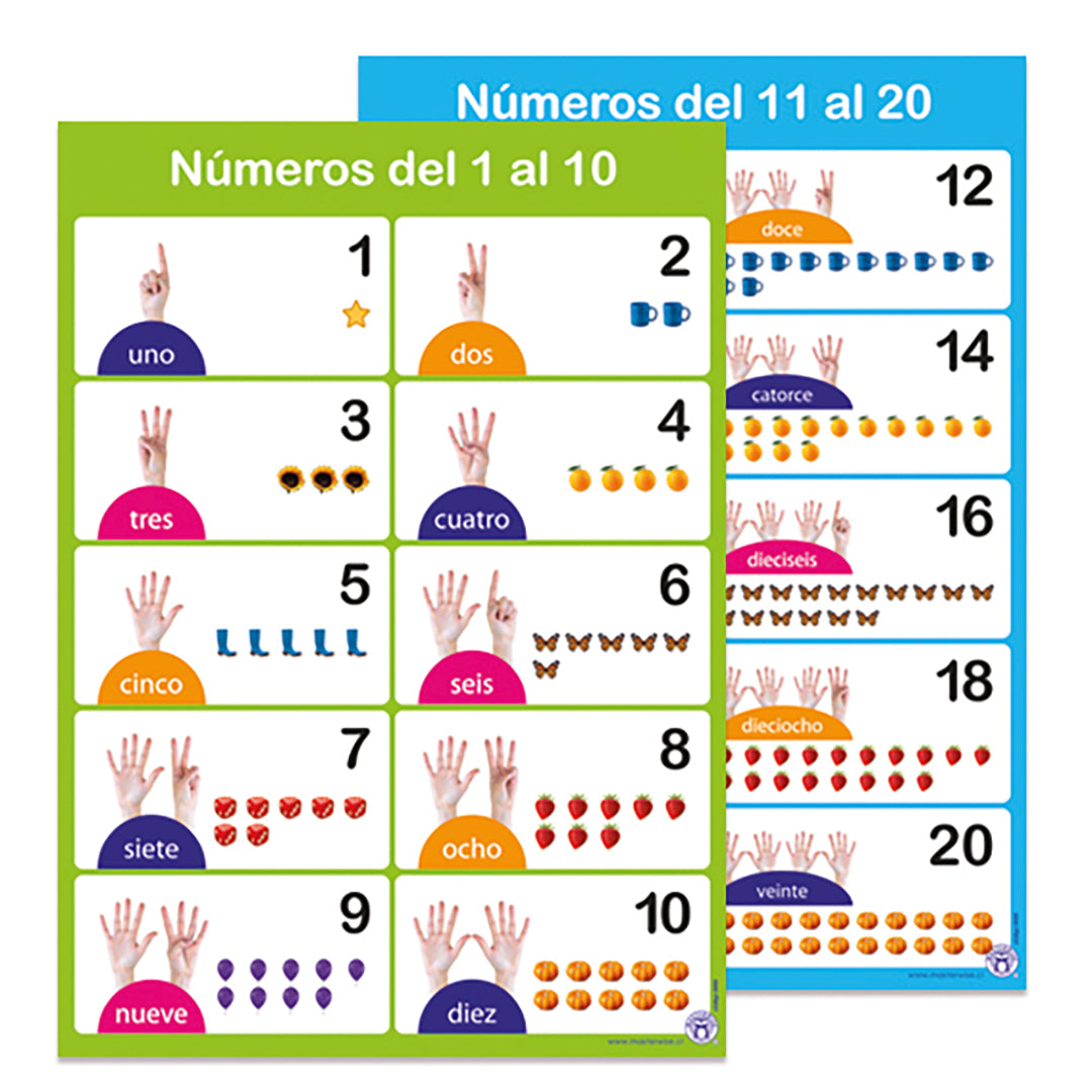 PANELES NÚMEROS HASTA 20