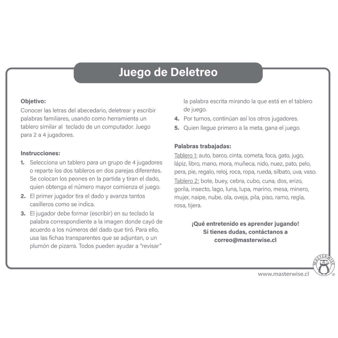 JUEGO DE DELETREO