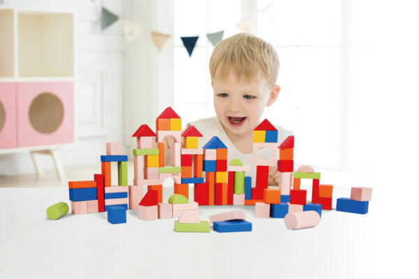 BLOQUES COLOR 100 PIEZAS