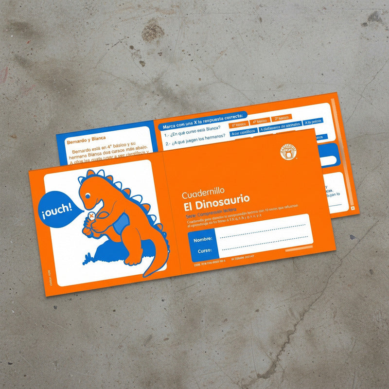 Cuadernillo De Comprensión Lectora El Dinosaurio