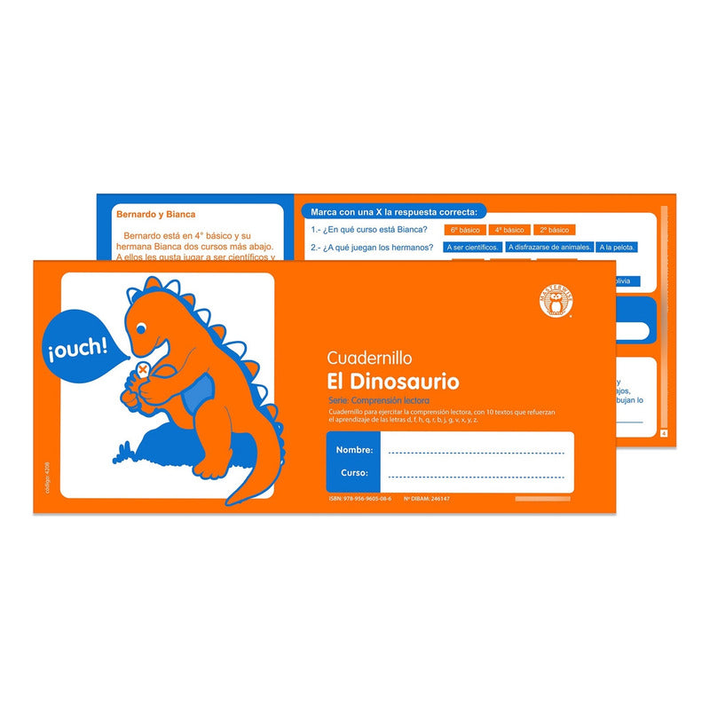 Cuadernillo De Comprensión Lectora El Dinosaurio