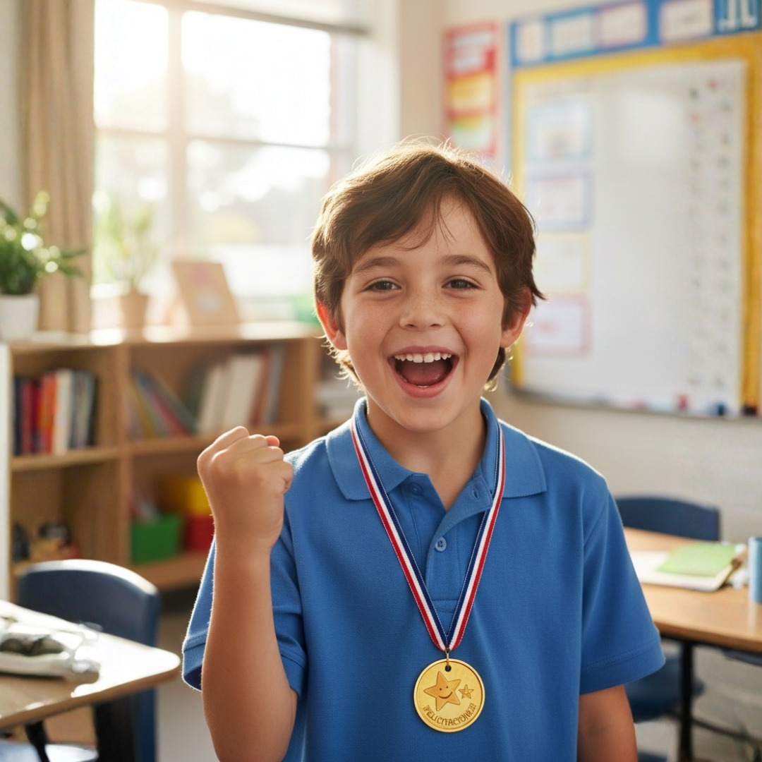 MEDALLA FELICITACIONES