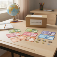 SET DE BILLETES Y MONEDAS