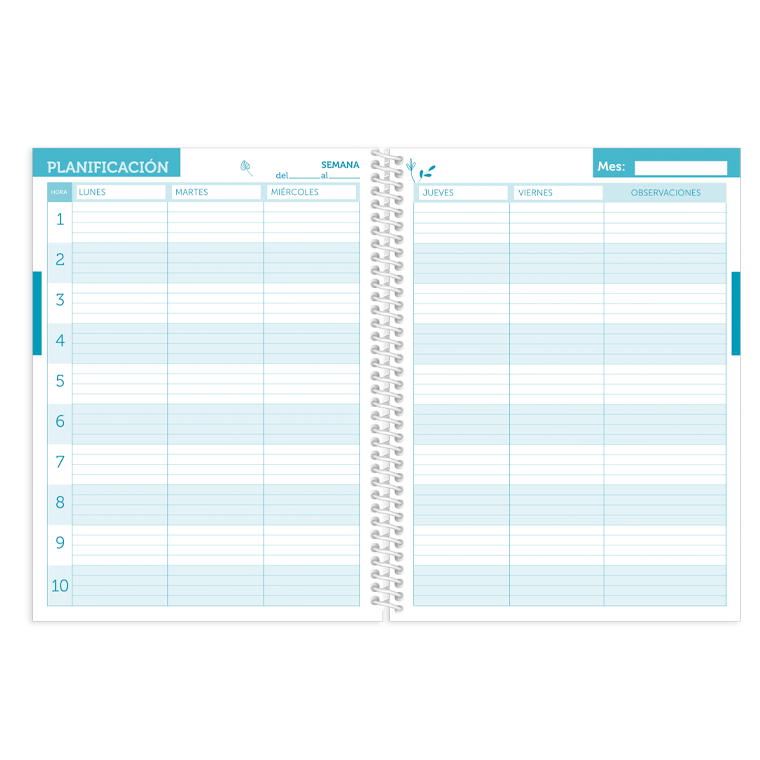 CUADERNO PLANIFICACIÓN AVES DE CHILE