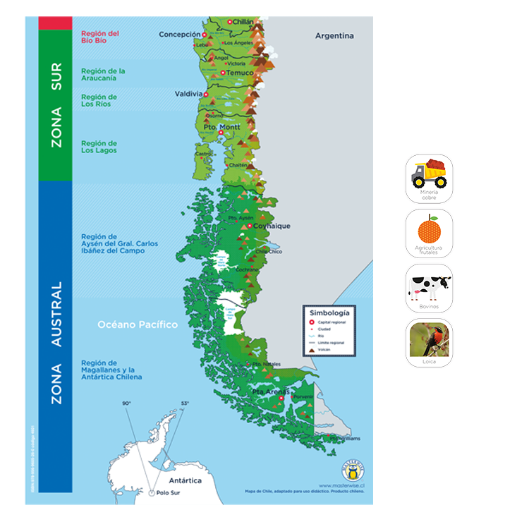 MAPA INTERACTIVO DE CHILE