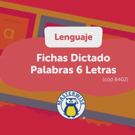 FICHA DICTADO PALABRAS 6 LETRAS