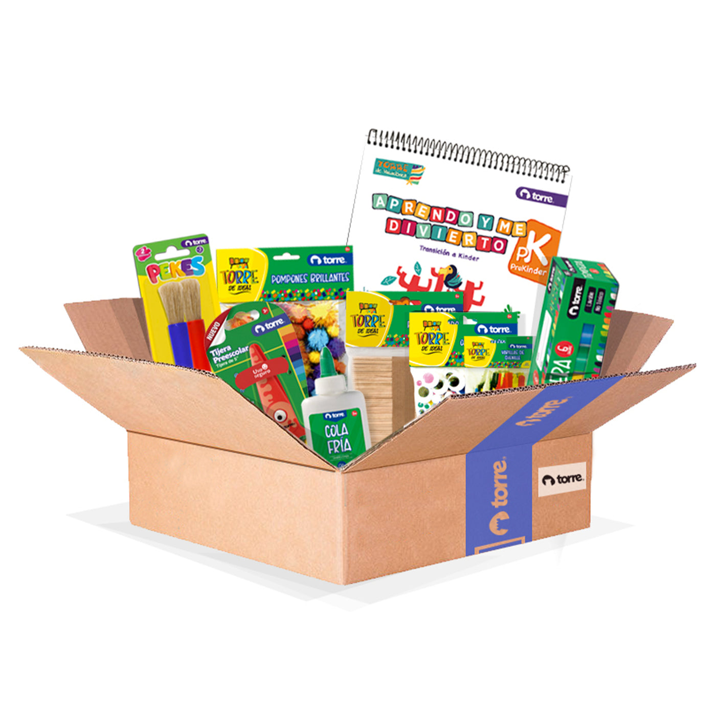 CAJA ENTRETENIDA PREBÁSICA TORRE - Masterwise