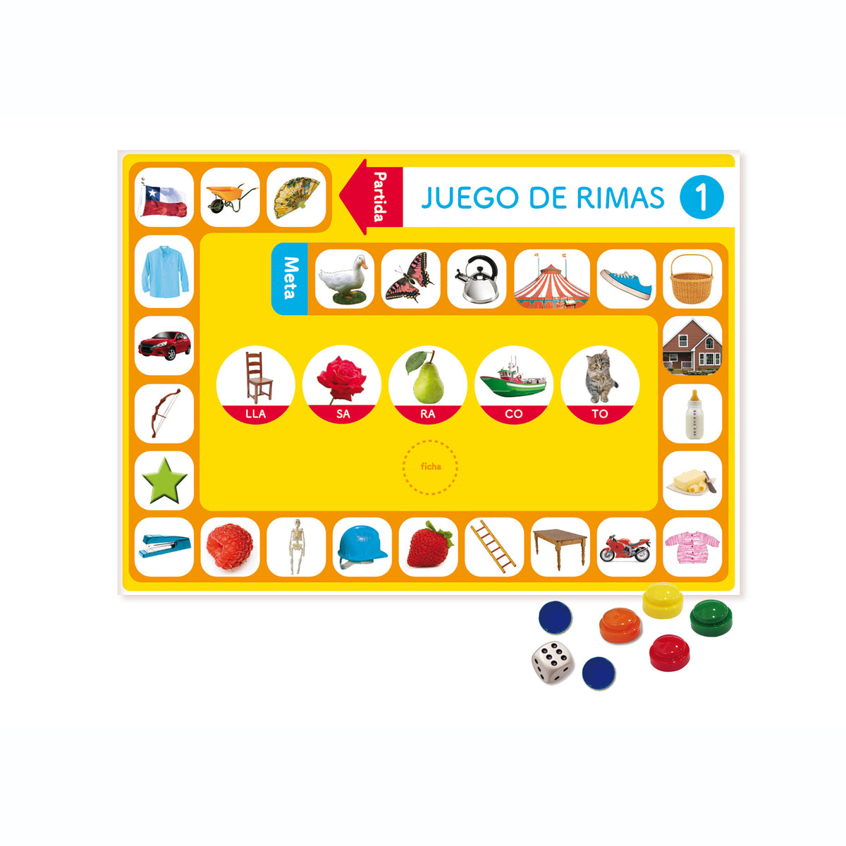 Mesa Rima JUEGO DE RIMAS · Masterwise