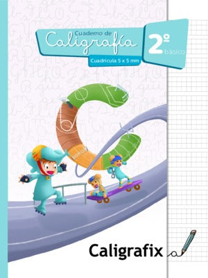 CALIGRAFÍA EN CUADRICULA 2 BÁSICO
